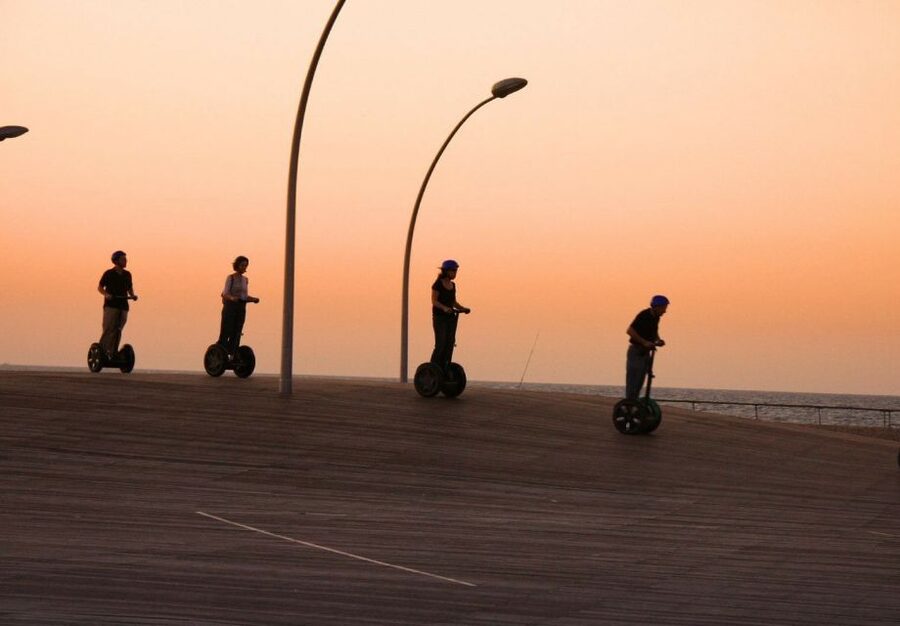 2-H Sunset or Morning Segway experience near by Sand Dunes - The refreshment stop and the return ride