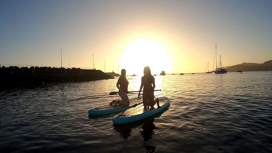 2h Sunset Paddle Board Session in Gran Canaria - Weather, location changes, and comfort