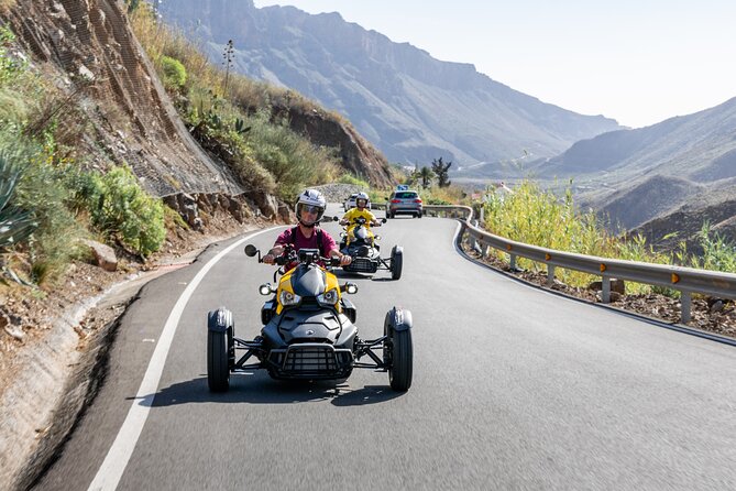 3 Wheel Motorcycle like Quad/Buggy Tour Gran Canaria (Maspalomas) - How difficult is the riding?