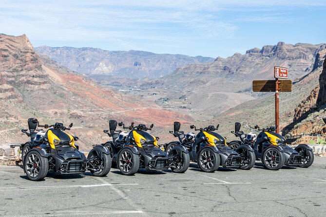 3 Wheel Motorcycle like Quad/Buggy Tour Gran Canaria (Maspalomas) - Getting started in Maspalomas
