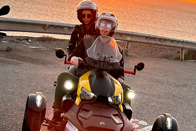 3 wheels motorcycle Coast Tour - Ryker - Gran Canaria Maspalomas - Passing Puerto Rico without a long stop