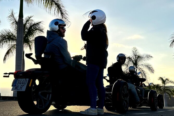 3 wheels motorcycle Coast Tour - Ryker - Gran Canaria Maspalomas - Anfi Tauro Golf and the optional break