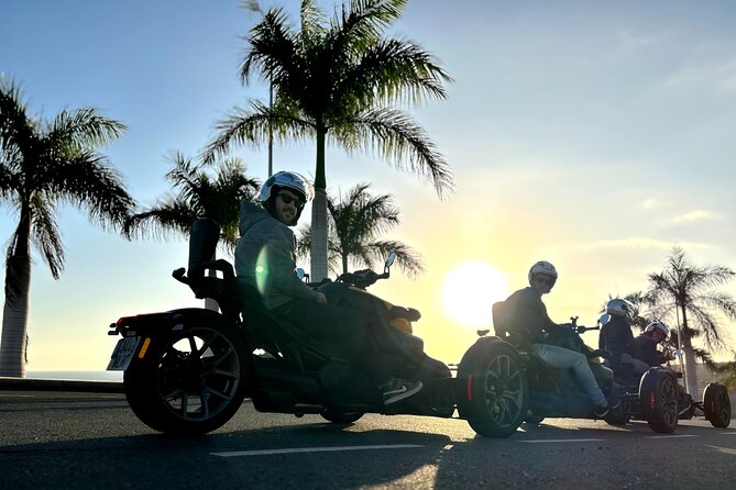 3 wheels motorcycle Coast Tour - Ryker - Gran Canaria Maspalomas - Meeting in Maspalomas at 4:00 pm