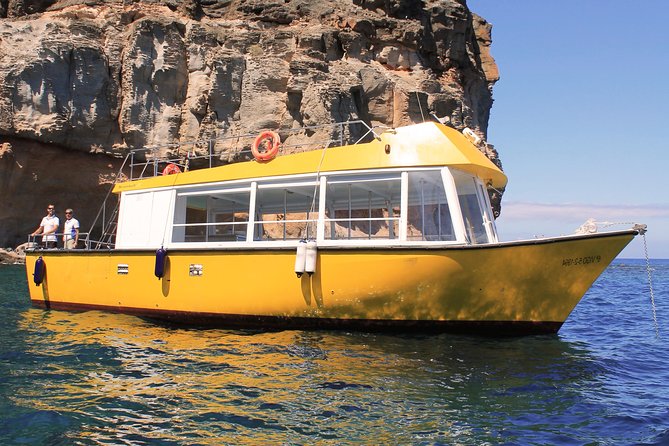 3h Boat Trip + Snorkeling in Puerto de Mogan - Cruising the cliffs toward Tasarte