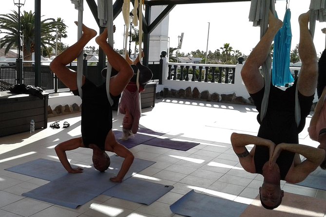 Aerial Yoga Experience in Maspalomas, Spain - Starting at Pranapure Yoga School