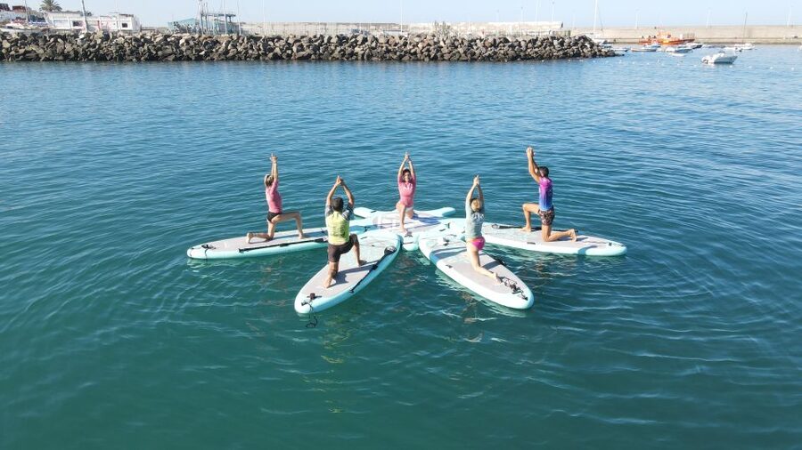Arguineguín: Stand-up Paddleboard Yoga Class with Instructor - Who should book this class