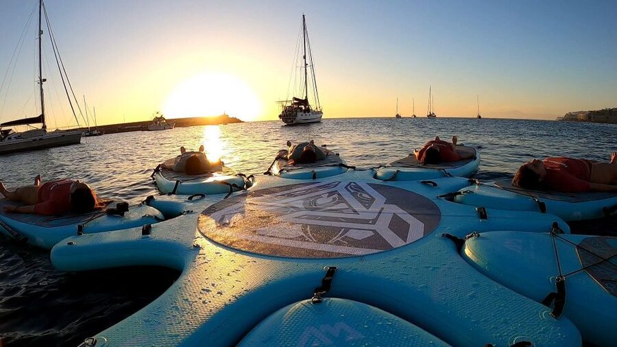 Arguineguín: Stand-up Paddleboard Yoga Class with Instructor - Why SUP yoga in Arguineguín feels different