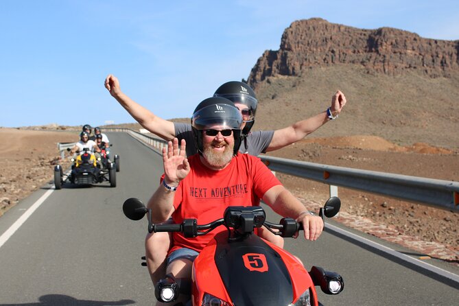 Can-am Ryker Adventure Gran Canaria Grand tour - Riding toward Barranco de Guayadeque