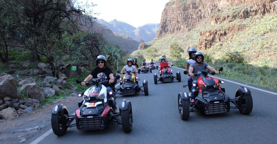 Can-Am Ryker Adventure Grand Tour - Castillo del Romeral and the coastal side of the island
