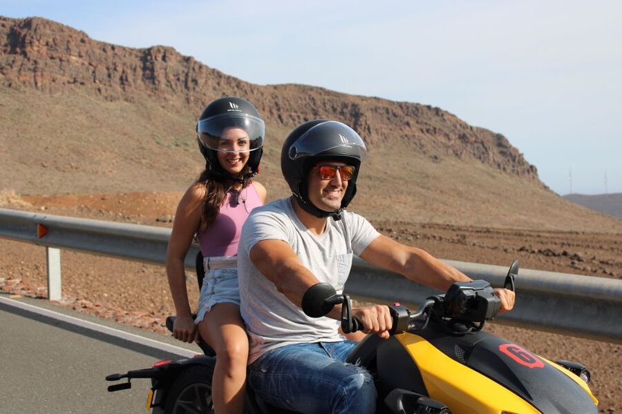 Can-Am Ryker Adventure Grand Tour - Setting off from Gran Canaria’s southeast coast