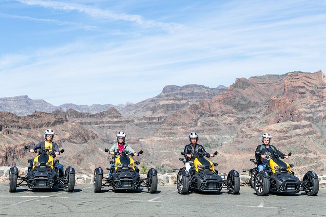 Can-am Ryker three wheels tricycle Mountain Tour (Maspalomas) - Why the Ryker changes the mountain outing