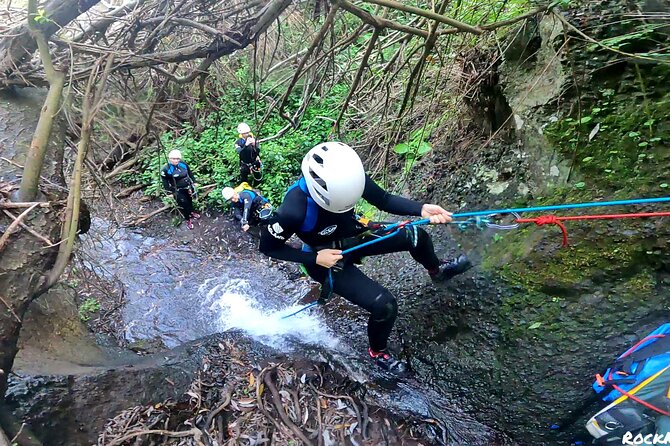 Canyoning in Gran Canaria: The Hidden Waterfalls and Magic Pools - Sliding through pools before the ropes begin