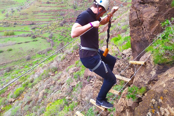 Climbing + Zipline + Via Ferrata + Cave. Adventure route in Gran Canaria - Who should book this Gran Canaria adventure?
