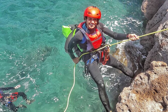 Coasteering experience in Gran Canaria - Jumps, cliff edges, and the cave zipline