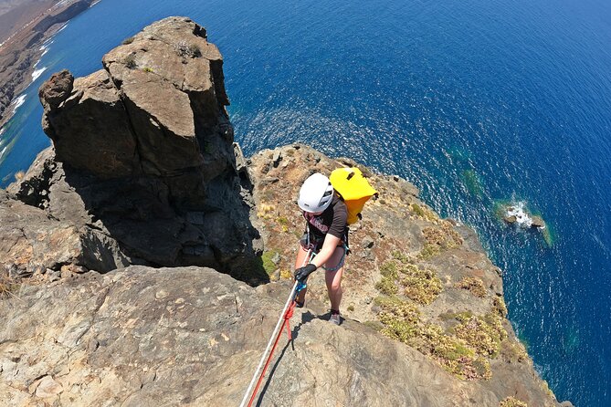 Coasteering Gran Canaria: The Atlantic Mountains Adventure Route - The sea, snorkeling, and the 35-meter zipline
