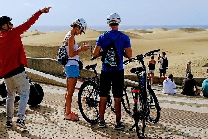 E-Bike CitySightseeing: Maspalomas Dunes, Playa Ingles, Meloneras - Costa Canaria Promenade and the first dune views