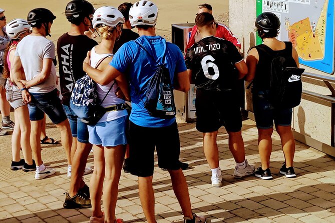 E-Bike CitySightseeing: Maspalomas Dunes, Playa Ingles, Meloneras - Guanche archaeology beside the Meloneras promenade