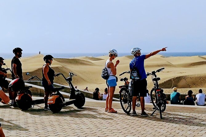 E-Bike Family Tour : Sightseeing in Playa Ingles,Maspalomas Dunes - Costa Canaria promenade and Atlantic views