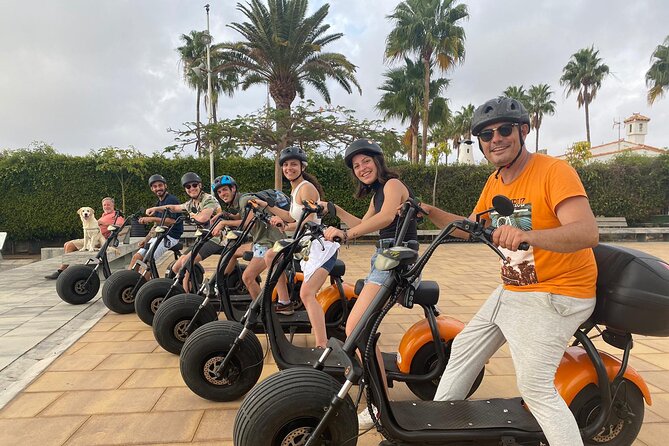 e-Scooter City Tour + Camel Ride inside Maspalomas Dunes - Playa del Inglés and the wide southern views