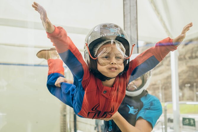 FLY on our Outdoor Wind Tunnel! - Floating Above a Trampoline in Gran Canaria