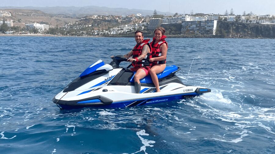 From Playa del Inglés: Guided Jet Ski Tour & Hotel Transfers - Is $177 good value for two people?