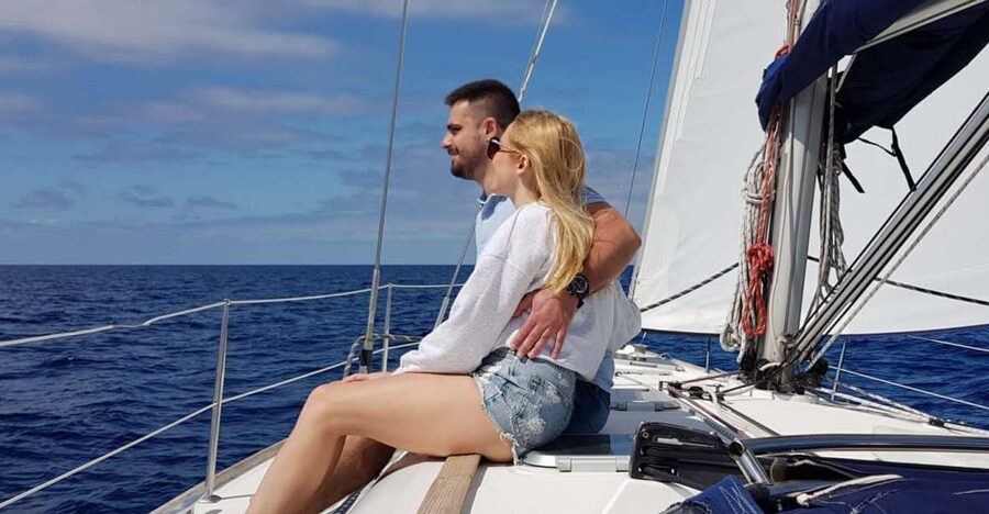 From Puerto de Mogán: Sailboat Trip with Food and Drinks - Why this small sailing boat feels different