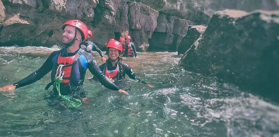 Gran Canaria: Adrenaline-Filled Coasteering Experience - Via ferrata and zip line above the water