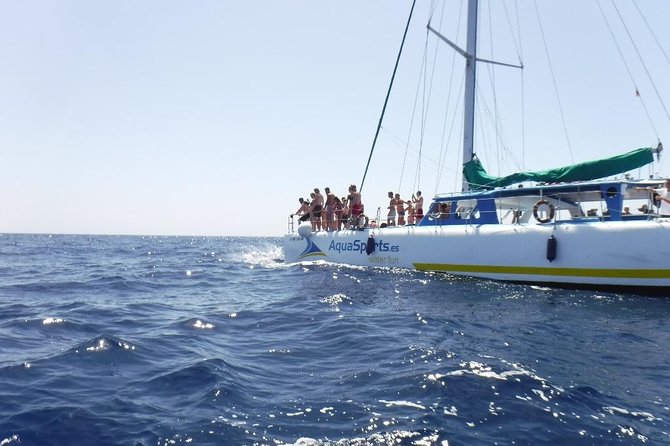 Gran Canaria Catamaran Cruise from Puerto Rico - Setting Out From Puerto Rico for the Southwest Coast