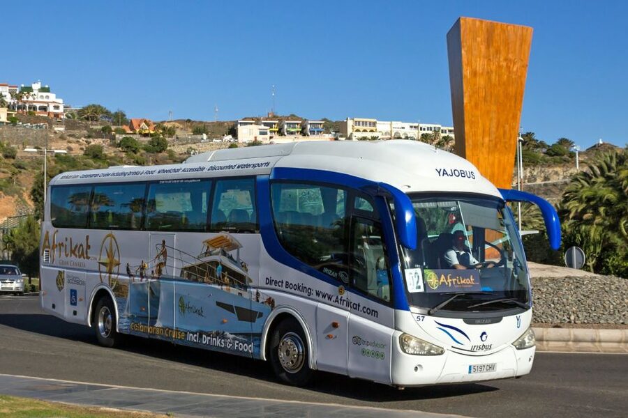 Gran Canaria: Fun Catamaran Cruise with Food and Drinks - Setting out from Puerto Rico for a southwest coast cruise
