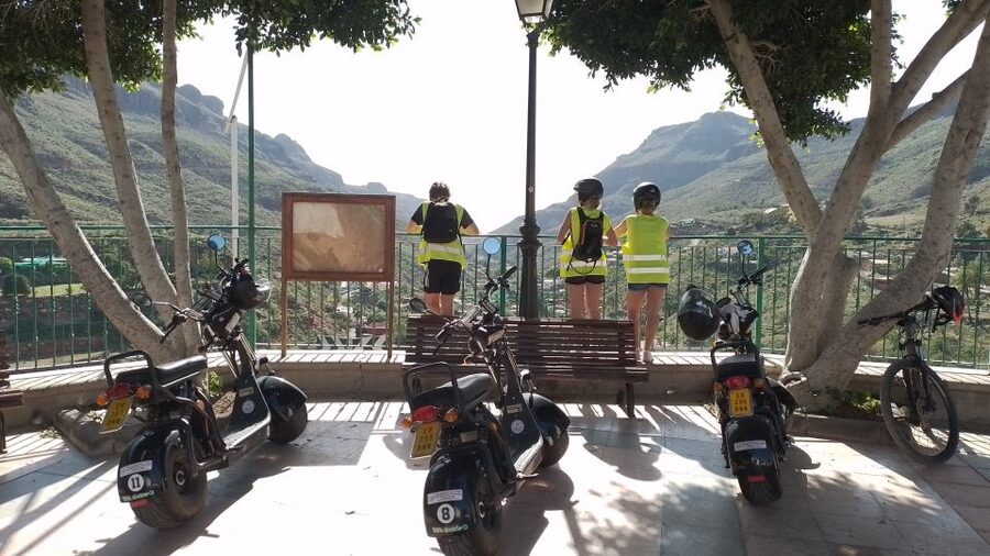 Gran Canaria: Los Pilancones Natural Park e-Scooter Tour - Key points at a glance