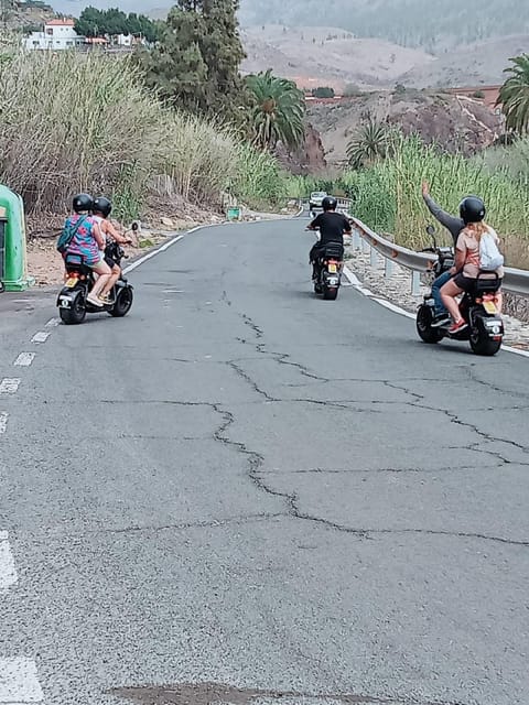 Gran Canaria: Los Pilancones Natural Park e-Scooter Tour - The Ayagaures Valley route