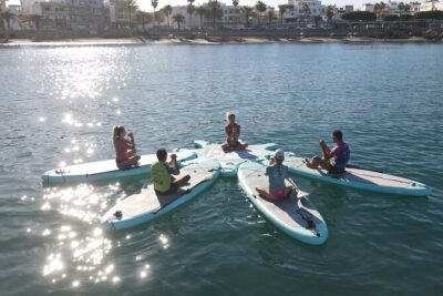 Small Group Sup Yoga Experience.