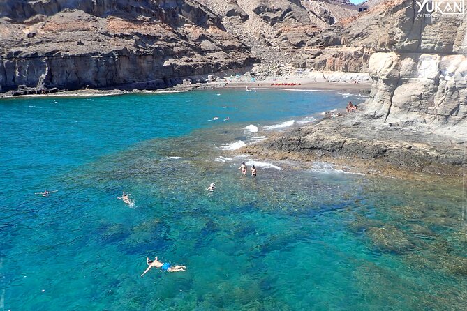 Kayak & Snorkeling Tour in Caves in Mogan - The optional cliff jumps