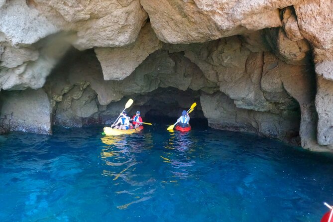 Kayaking Adventure Route with Snorkeling in Mogan Caves - Inside the caves, expect adventure rather than a slow tour