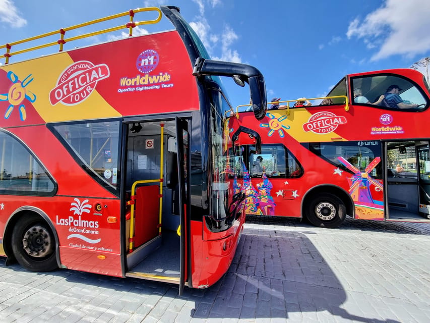 Las Palmas: City Sightseeing Hop-On Hop-Off Bus Tour - The 75-minute route, stop by stop