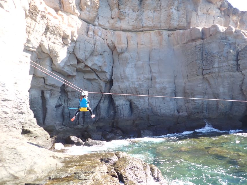 Las Palmas: Coastering, Via Ferrata, Water Jumping & Snorkel - Meeting at Medio Almud and walking to the sea