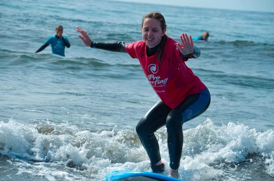 Las Palmas: Learn to Surf with a Special Price for Two Group - Learning with a small group