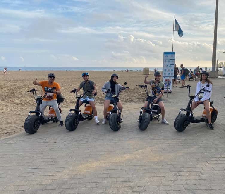 Maspalomas: 2-Seater Chopper E-Scooter Rental - Key points to know before you book