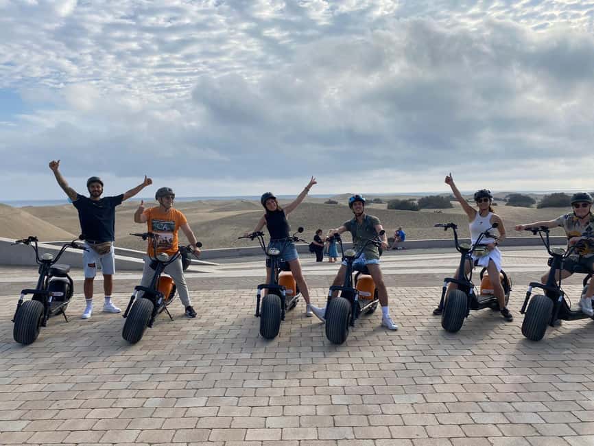 Maspalomas: 2-Seater Chopper E-Scooter Rental - A relaxed way to see southern Gran Canaria