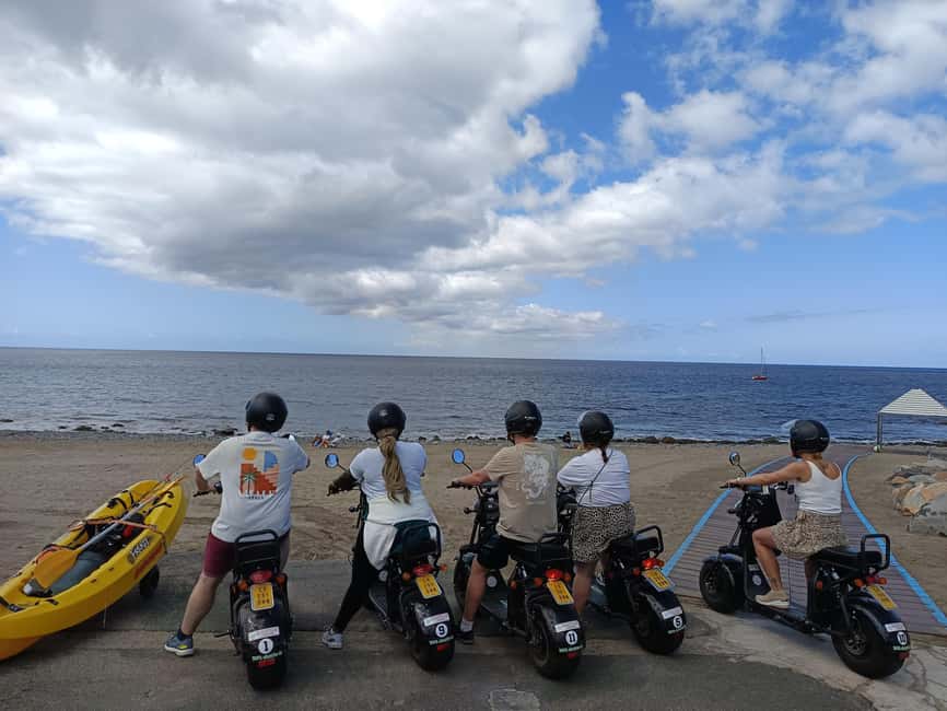 Maspalomas: 2-Seater Chopper E-Scooter Rental - What the day feels like on the road