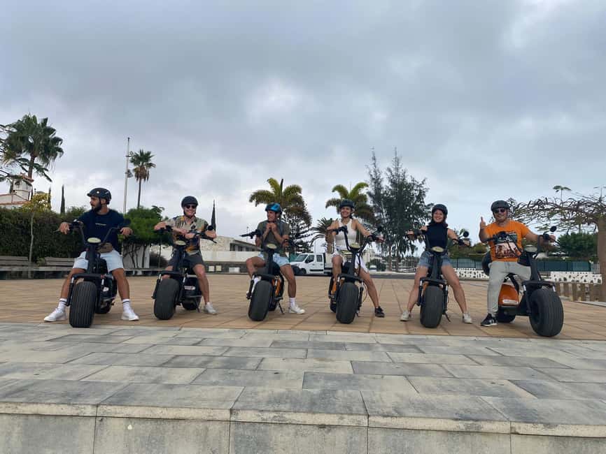 Maspalomas: 2-Seater Chopper E-Scooter Rental - The Maspalomas dunes, viewed from the right places