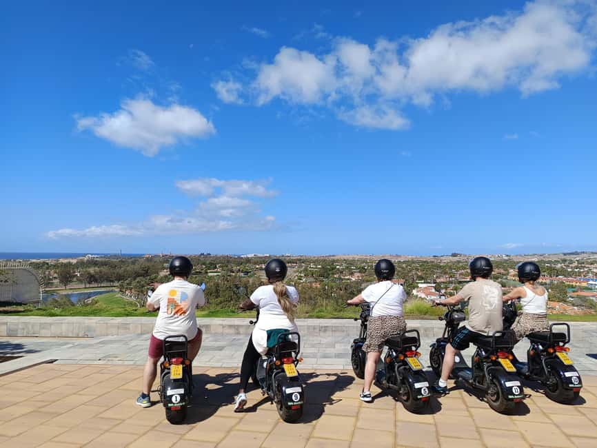 Maspalomas: 2-Seater E-Scooter Dunes Tour with Camel - Key points to know before booking