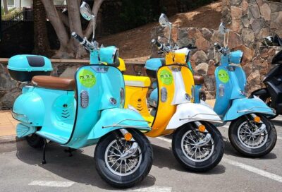 Maspalomas and Las Palmas: electric vintage scooter for rent