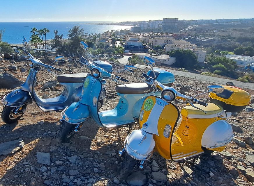 Maspalomas and Las Palmas: electric vintage scooter for rent - The learning curve and riding requirements
