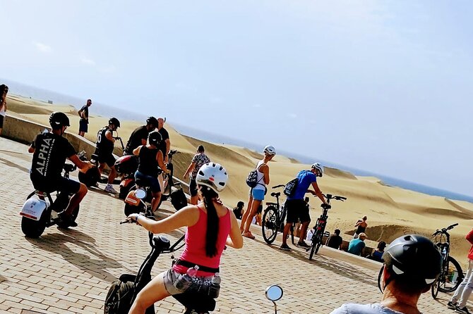 Maspalomas - Meloneras : e-Scooter 2 seat Sunset Guided Tour - The Maspalomas Dunes From Permitted Routes