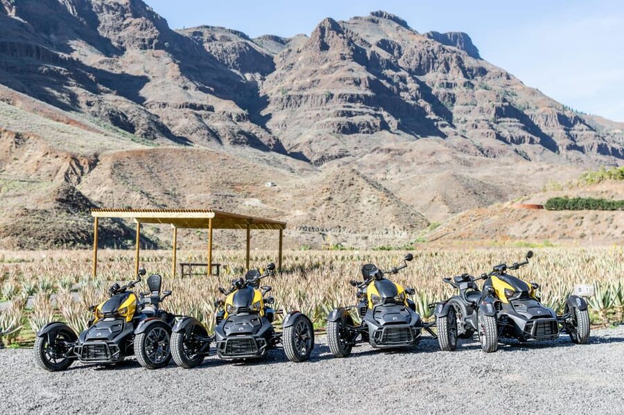 Maspalomas: Ryker Moto Tour to Fataga (Mountain buggy) - The Degollada de las Yeguas viewpoint