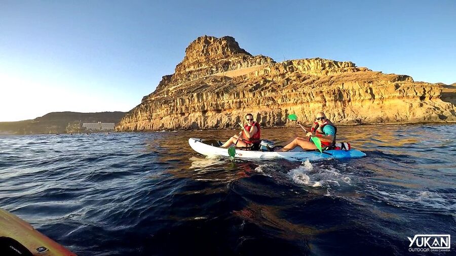 Mogán: Guided Kayak to Caves and Snorkeling Tour - Starting at Taurito Beach