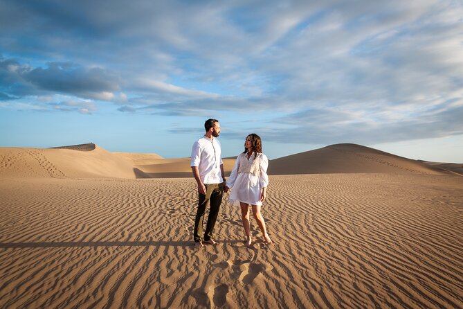 Photoshoot at Dunas Maspalomas in Desert Beach Ocean View - The important caveat about dune access