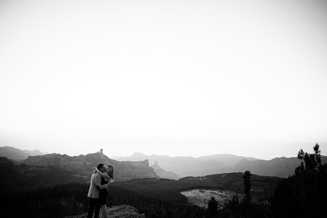 Photoshooting at Roque Nublo, Tejeda - What the photographer adds