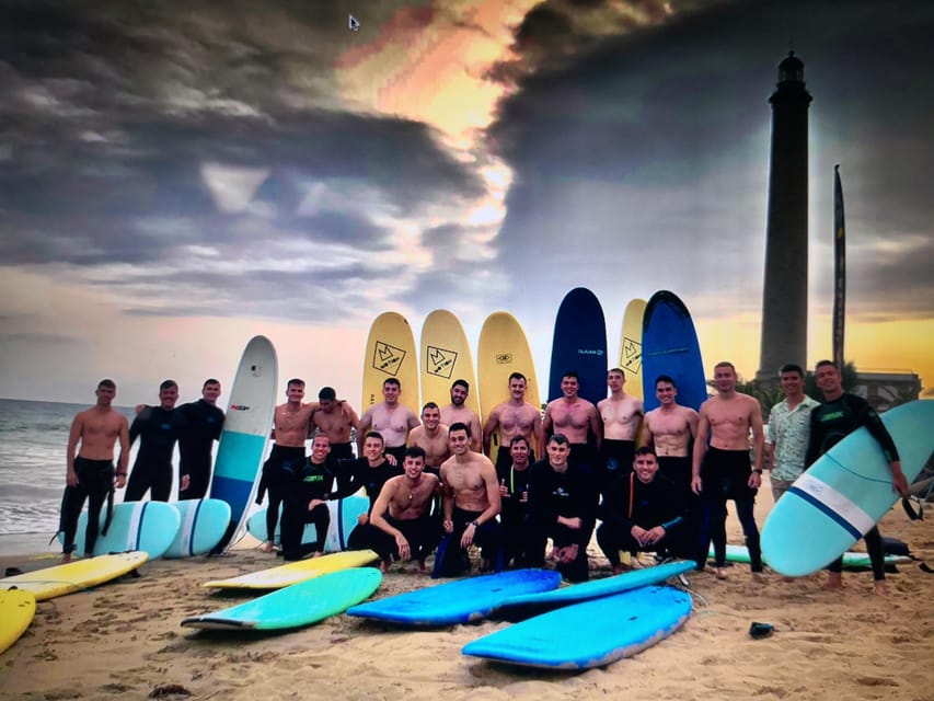 Playa del Inglés surf lessons - Key points at a glance